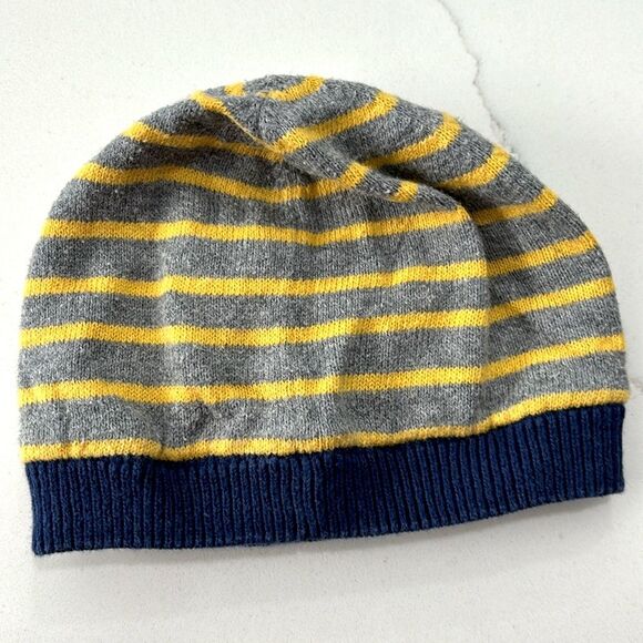 Old Navy | Baby Boys Motorcycle Chopper Knit Striped Beanie Hat Infant - Picture 2 of 6